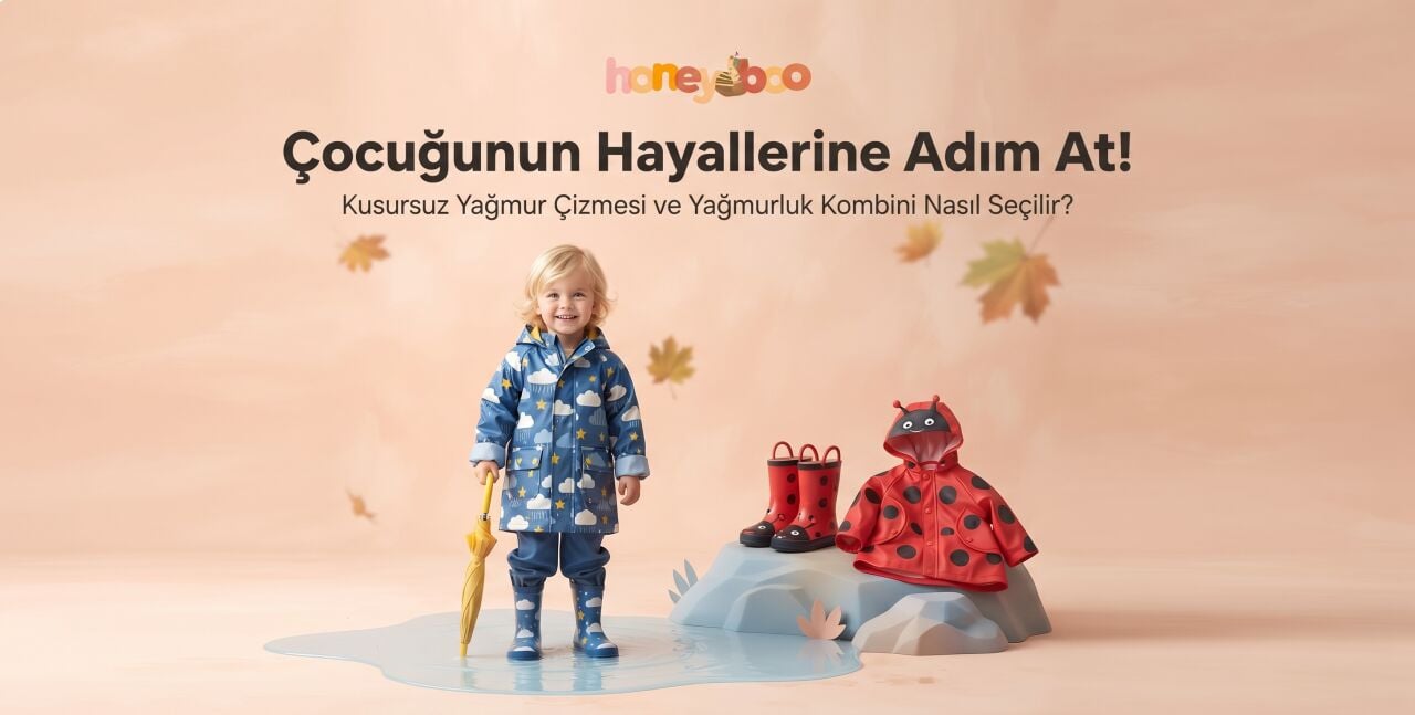 Çocuk Yağmur Çizmesi ve Yağmurluk Seçiminde Dikkat Edilmesi Gereken 5 Önemli Detay