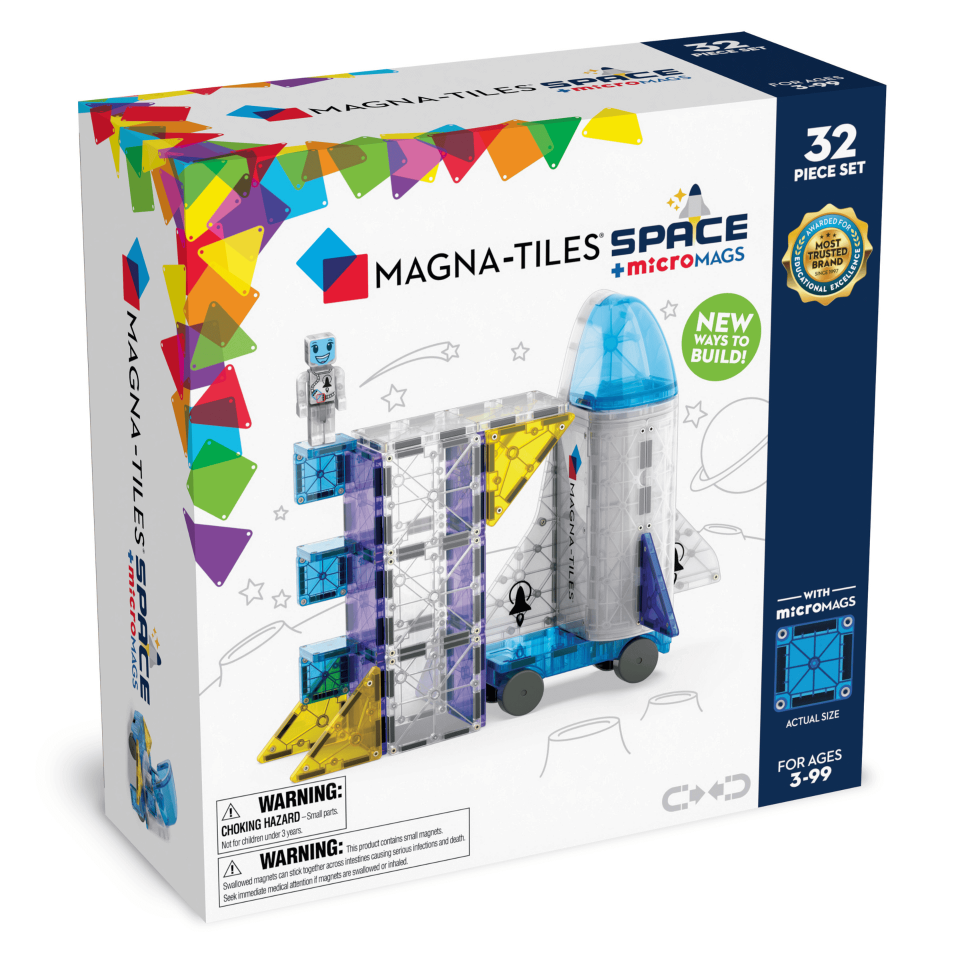 MAGNA-TILES® - Space - Uzay Manyetik Bloklar - 32 Parça