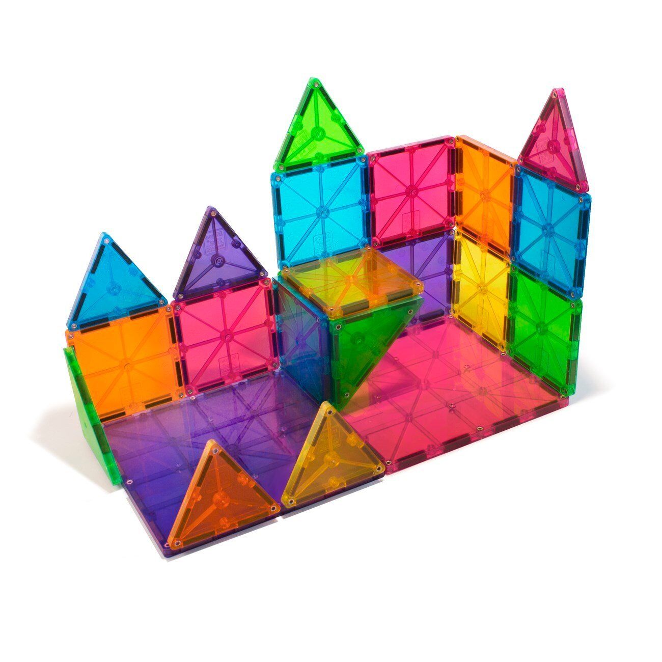 MAGNA-TILES® - Clear Color Set Manyetik Bloklar - 32 Parça