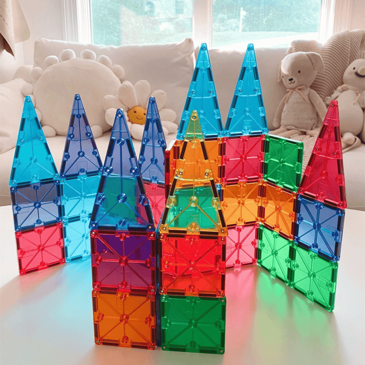 MAGNA-TILES® - Clear Color Set Manyetik Bloklar - 32 Parça