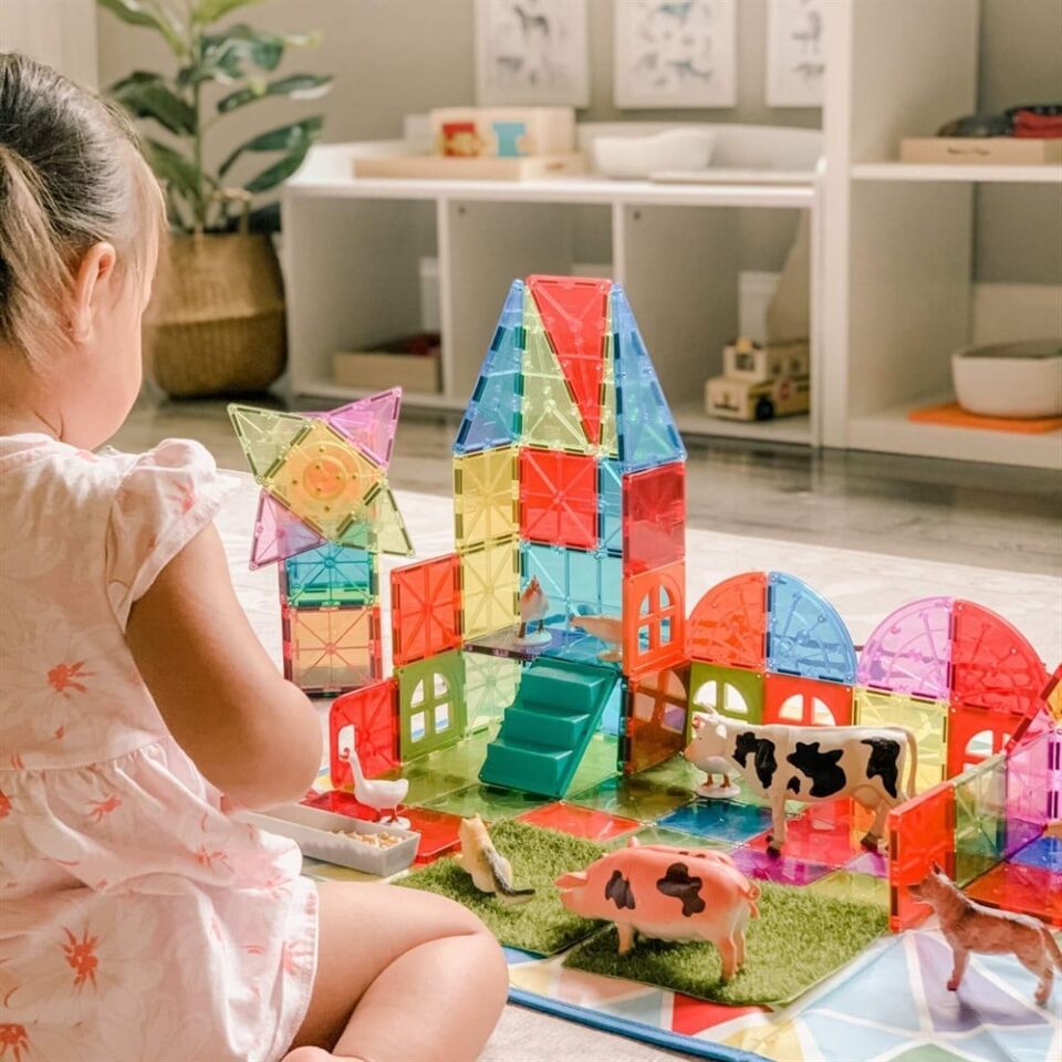 MAGNA-TILES® - Metropolis Manyetik Bloklar - 110 Parça