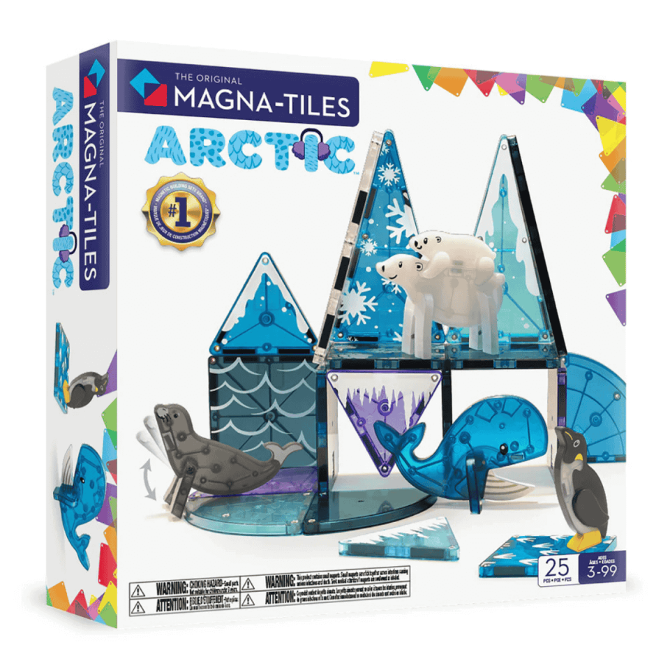 MAGNA-TILES® - Kuzey Kutbu Manyetik Bloklar - 25 Parça