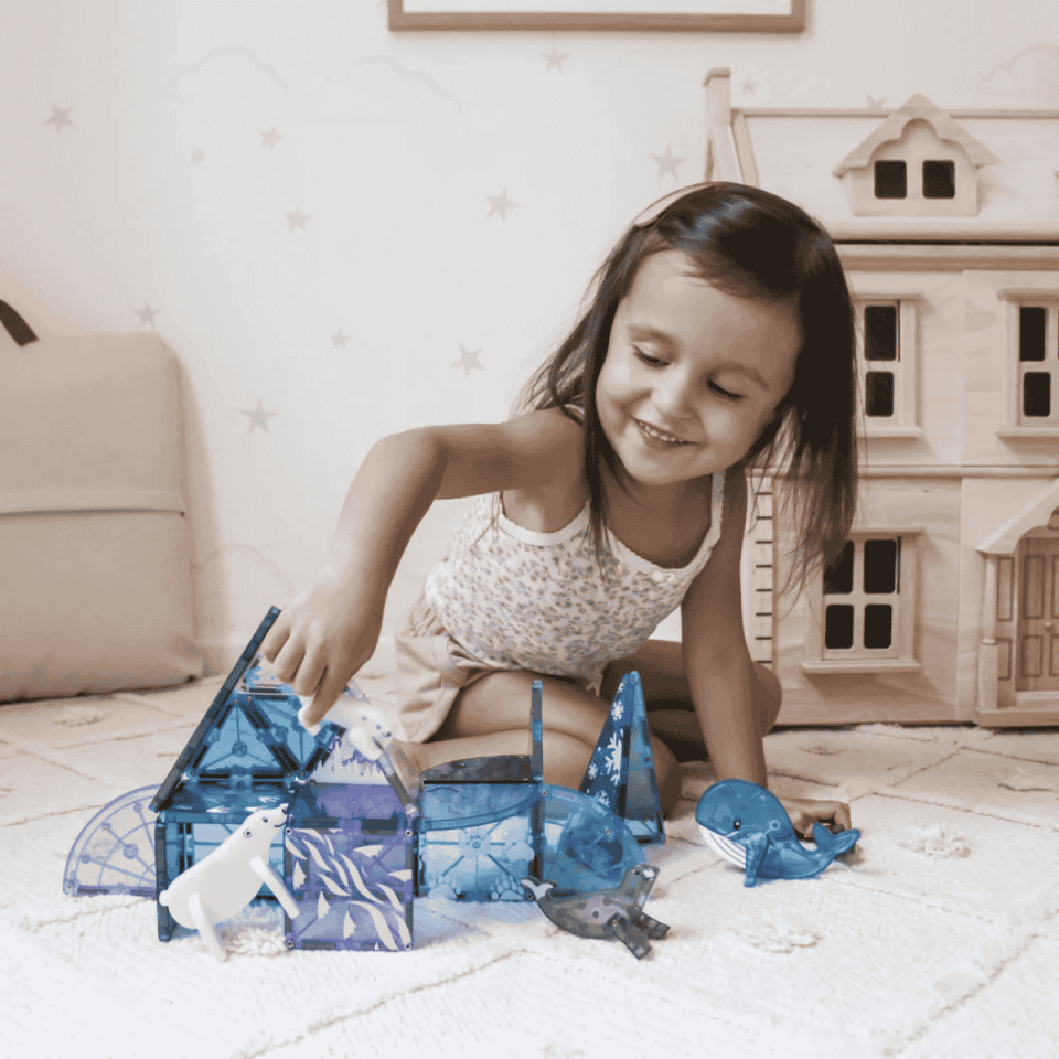MAGNA-TILES® - Kuzey Kutbu Manyetik Bloklar - 25 Parça