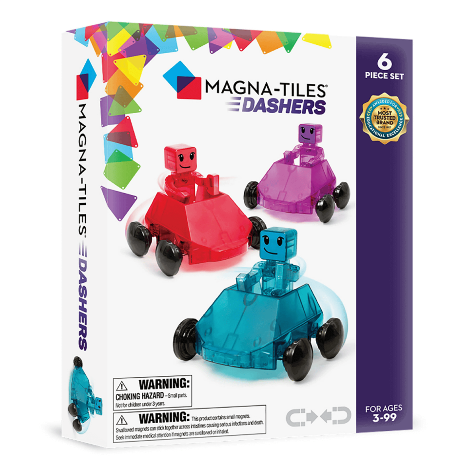 MAGNA-TILES® - Dashers Manyetik Bloklar - 6 Parça