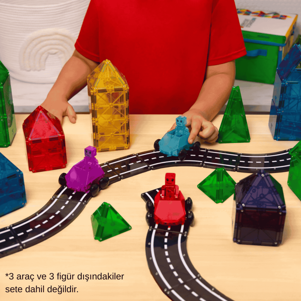 MAGNA-TILES® - Dashers Manyetik Bloklar - 6 Parça
