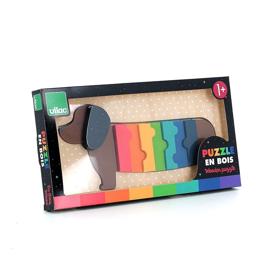 Vilac - Ahşap Puzzle - Köpek