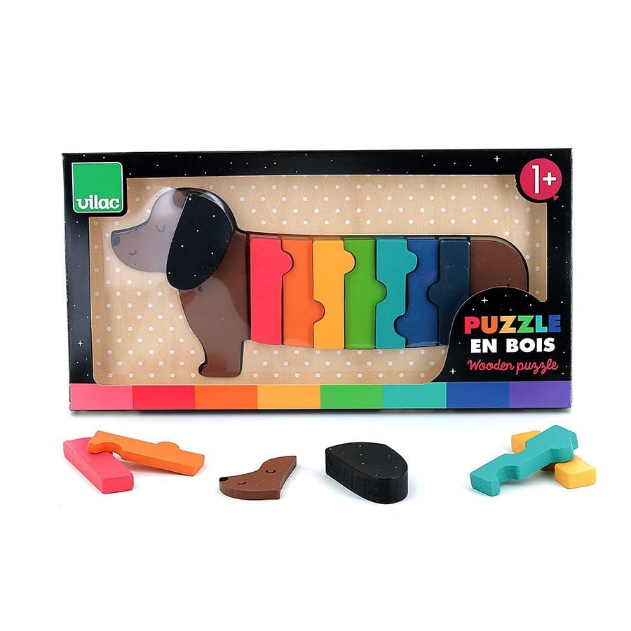 Vilac - Ahşap Puzzle - Köpek
