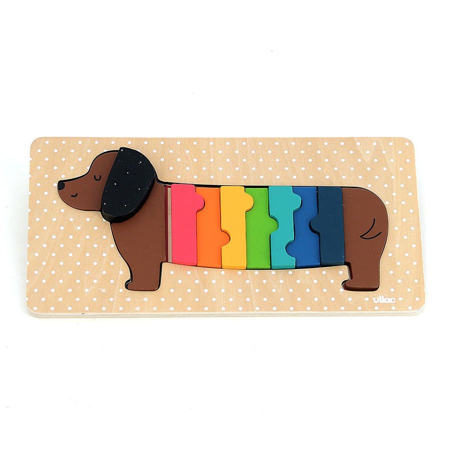 Vilac - Ahşap Puzzle - Köpek