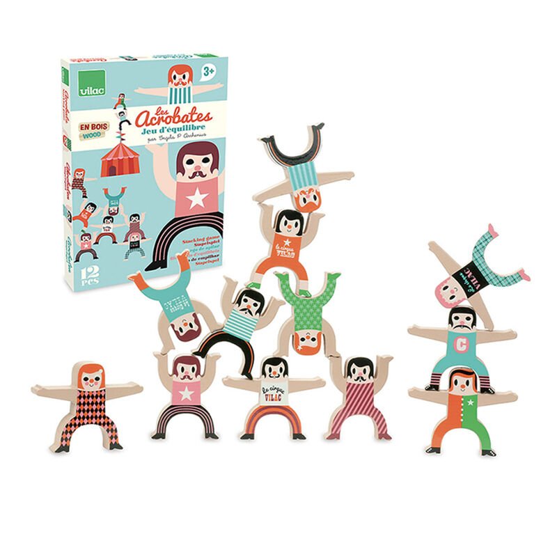 Vilac - Ahşap Cambaz Denge Oyunu