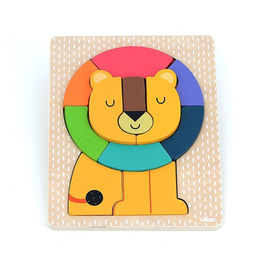 Vilac - Ahşap Aslan Puzzle