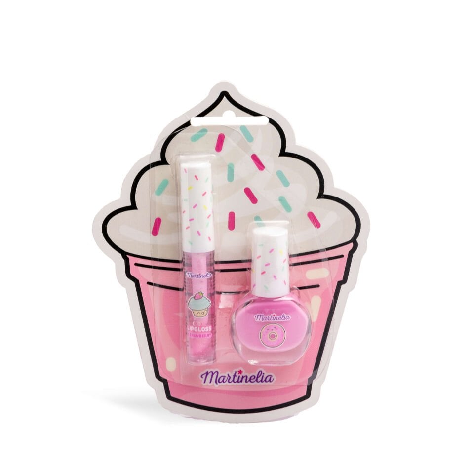 Martinelia - Yummy Kız Çocuk Oje ve Dudak Parlatıcısı Makyaj Seti