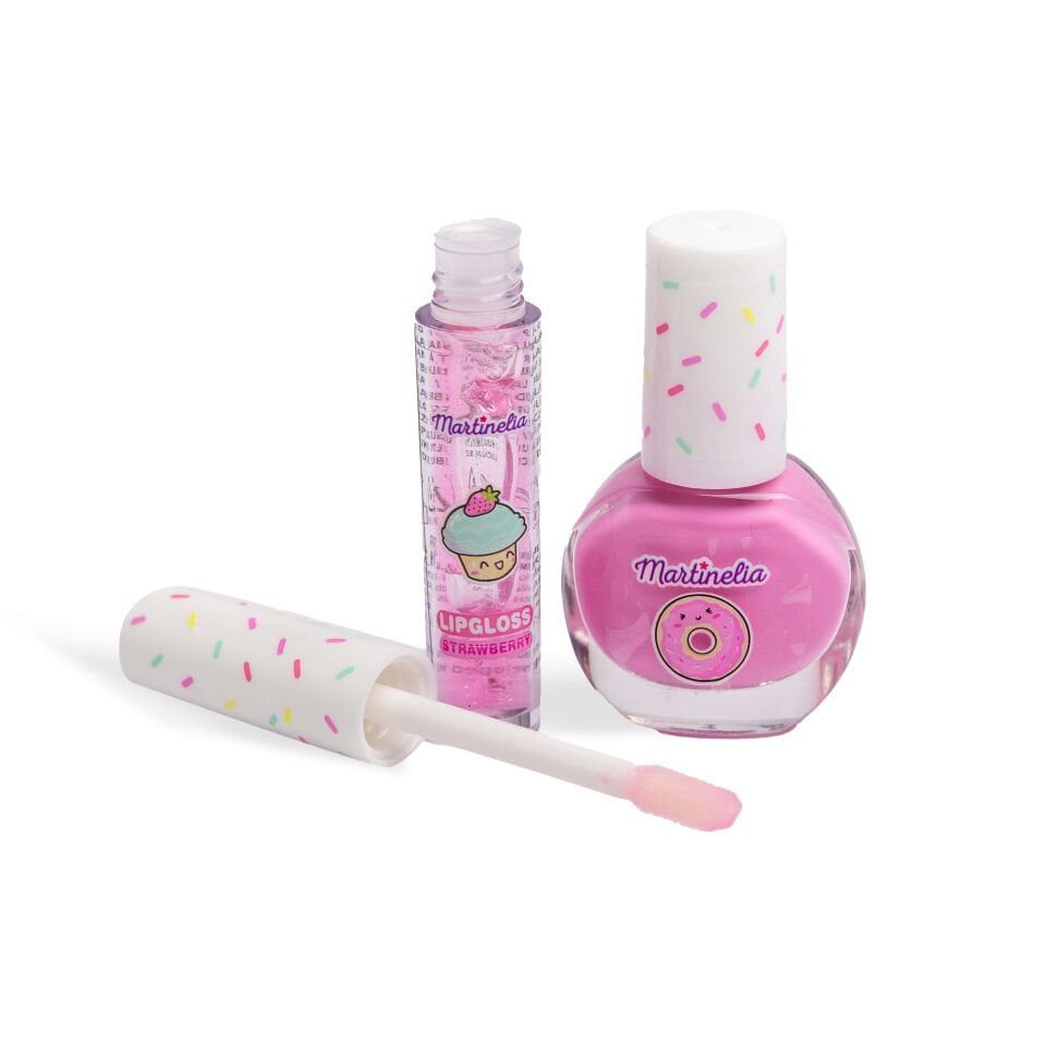 Martinelia - Yummy Kız Çocuk Oje ve Dudak Parlatıcısı Makyaj Seti