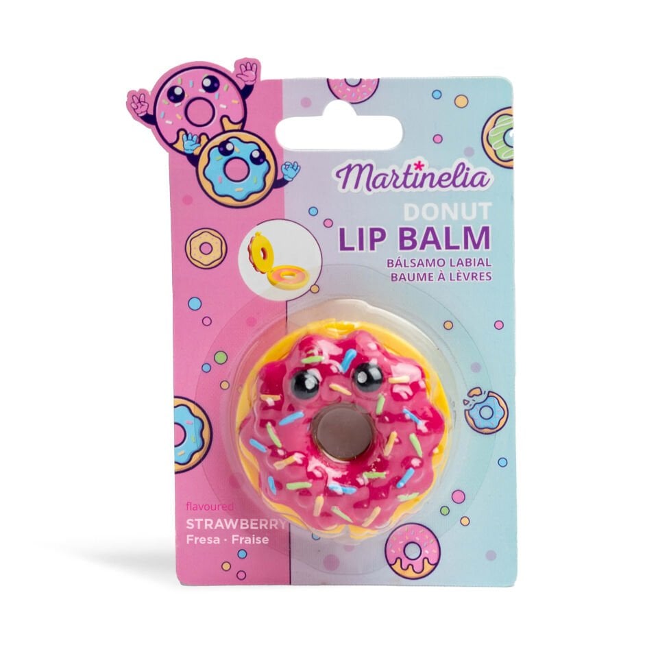 Martinelia - World Donut Anahtarlık Şeklinde Dudak Balmı - Çilek