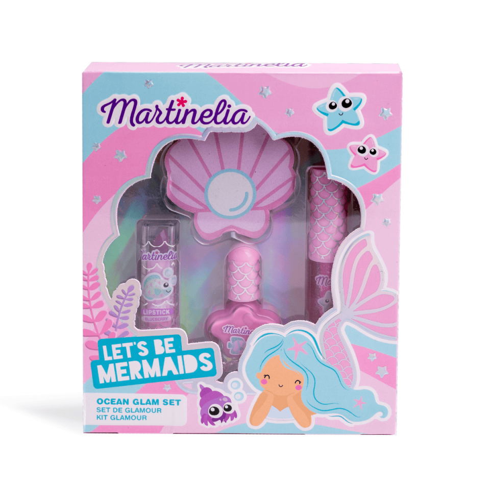 Martinelia - Let's Be Mermaids Kız Çocuk Okyanus Makyaj Seti