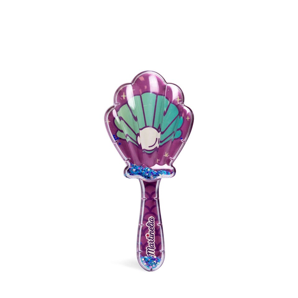 Martinelia - Mermaid Shell Kız Denizkızı Kız Çocuk Saç Fırçası - Pembe
