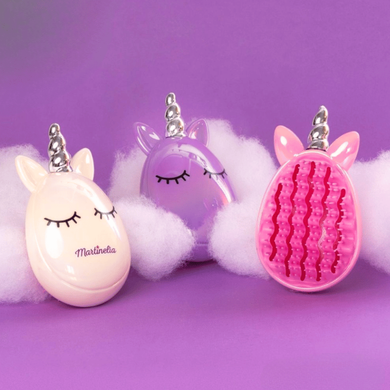 Martinelia - Unicorn Kız Çocuk Unicorn Saç Fırçası - Mor