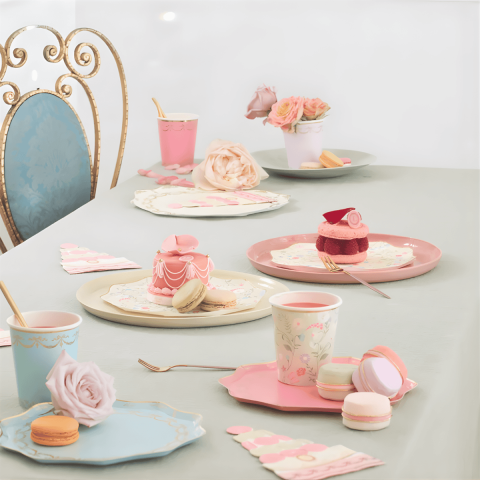 Meri Meri - Ladurée Paris Cups - Ladurée Paris Bardaklar (8'li)