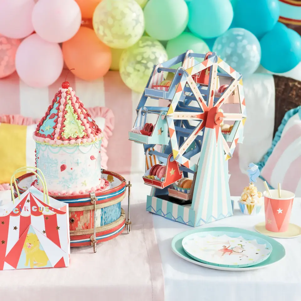 Meri Meri - Circus Party Bags - Sirk Parti Çantaları (8'li)