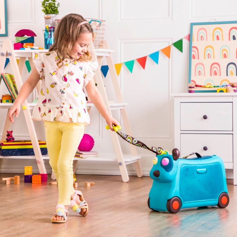 B.Toys Tekerlekli Seyahat Çantası - Mavi