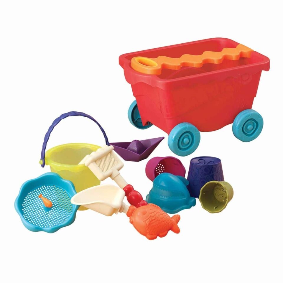 B.Toys Kırmızı Plaj Vagonu