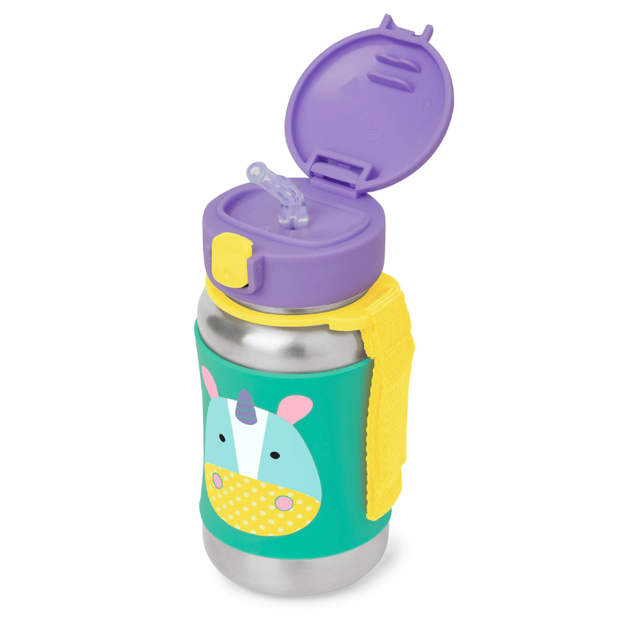 Skip Hop Zoo Pipetli Paslanmaz Çelik Suluk Unicorn