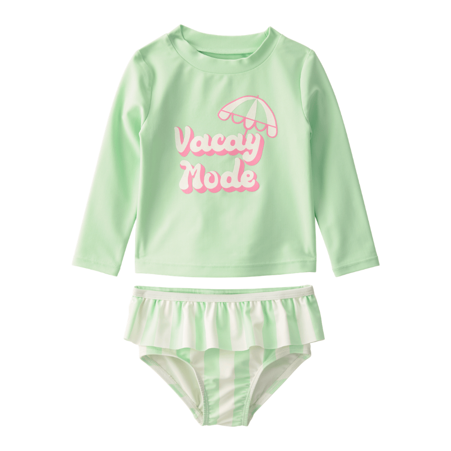 Carter's Kız Bebek Güneş Koruyucu Mayo Set