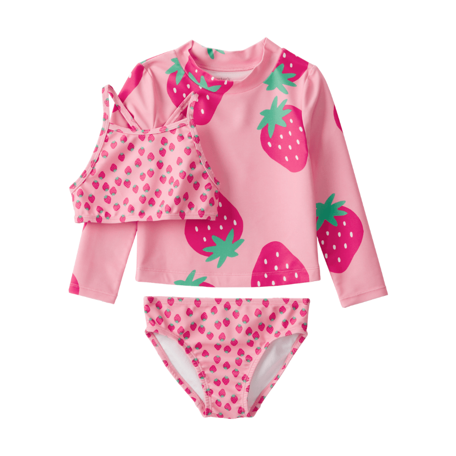 Carter's Küçük Kız Çocuk Güneş Koruyucu Mayo Set