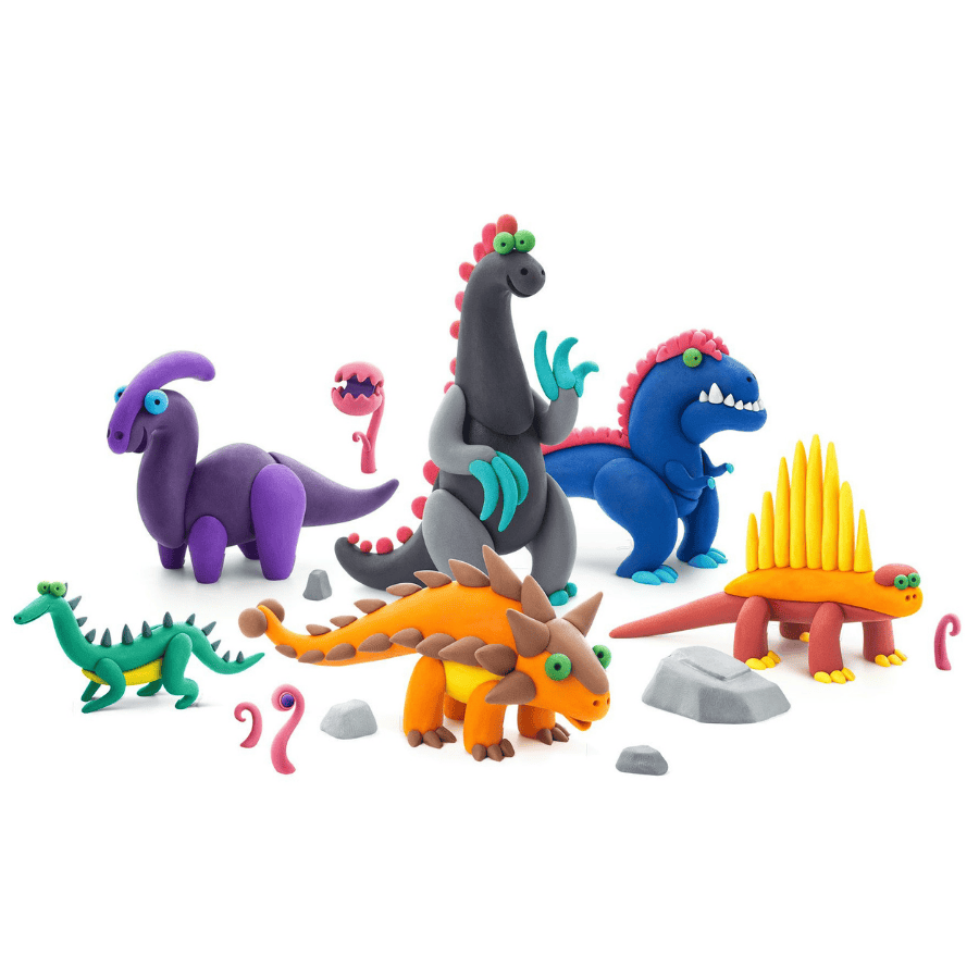 Hey Clay Hava ile Kuruyan Kil (15'li kutu) - Mega Dinozorlar