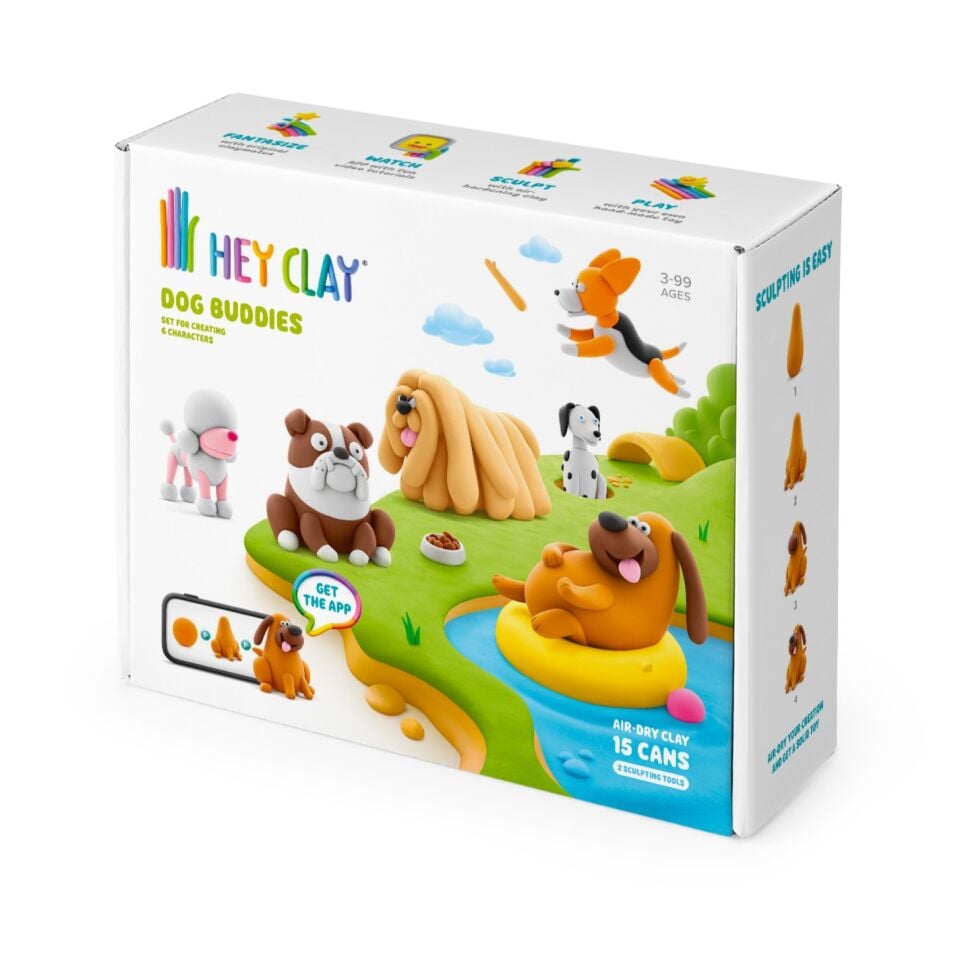 Hey Clay Hava ile Kuruyan Kil (15'li kutu) - Can Dostlar