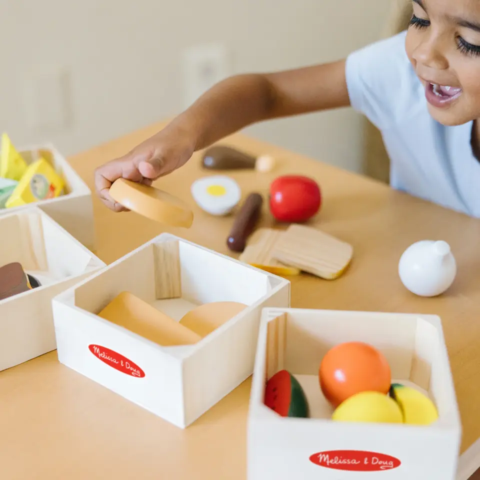 Melissa&Doug Ahşap Gıdalarımız