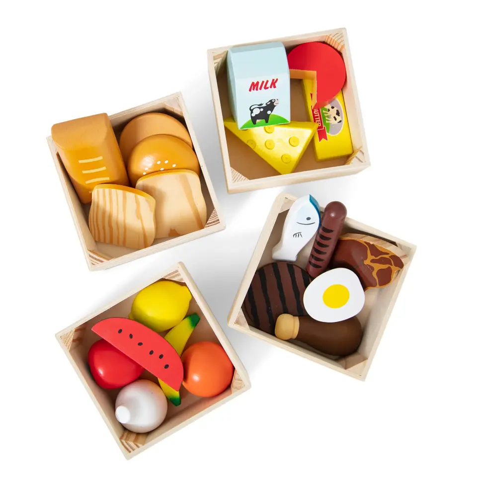 Melissa&Doug Ahşap Gıdalarımız