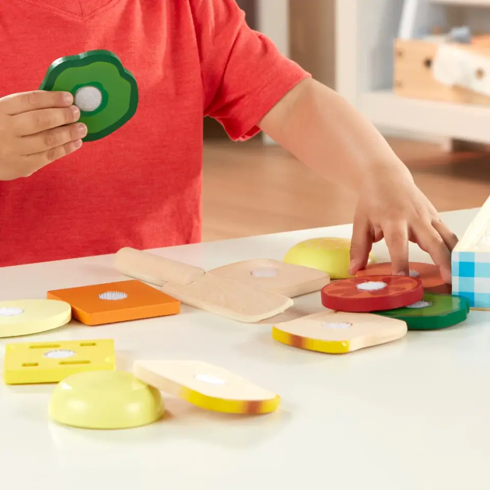 Melissa&Doug Ahşap Sandviç Seti