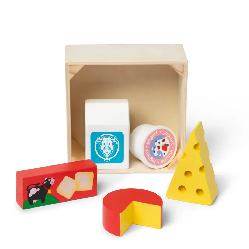 Melissa&Doug Ahşap Gıdalarımız - Süt Ürünleri