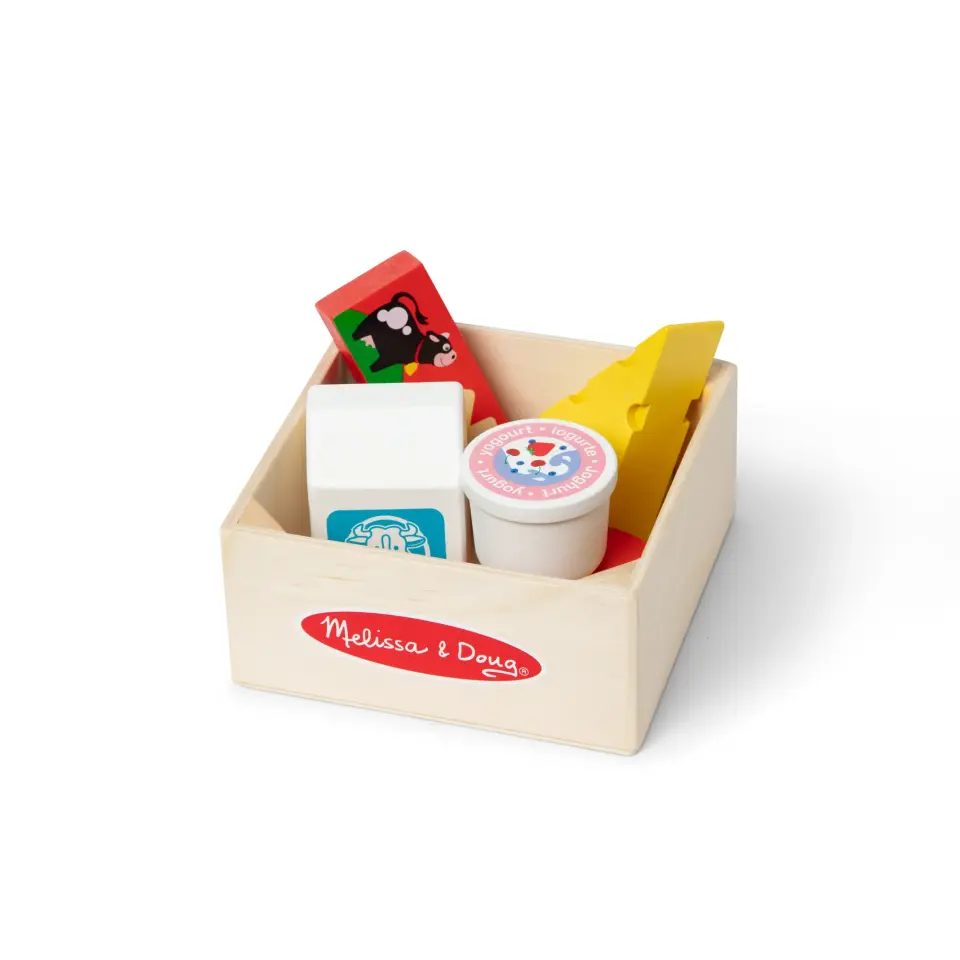 Melissa&Doug Ahşap Gıdalarımız - Süt Ürünleri