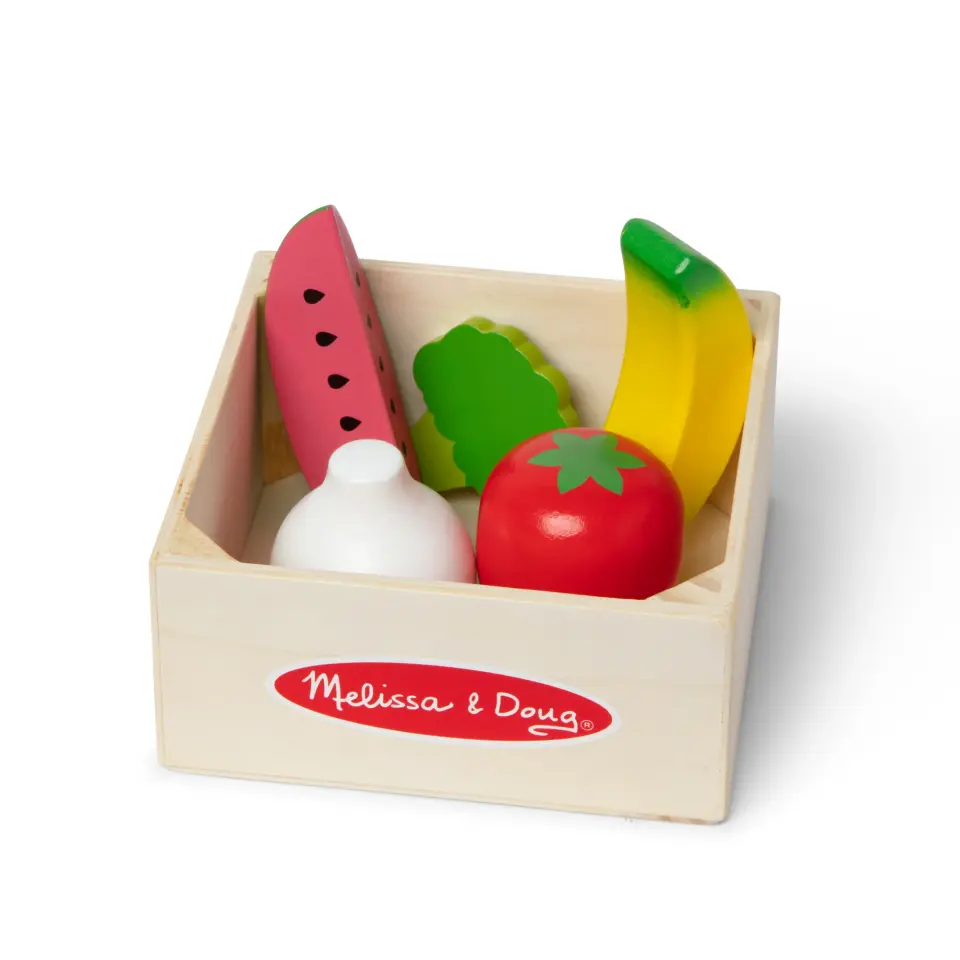 Melissa&Doug Ahşap Gıdalarımız - Meyve ve Sebzeler