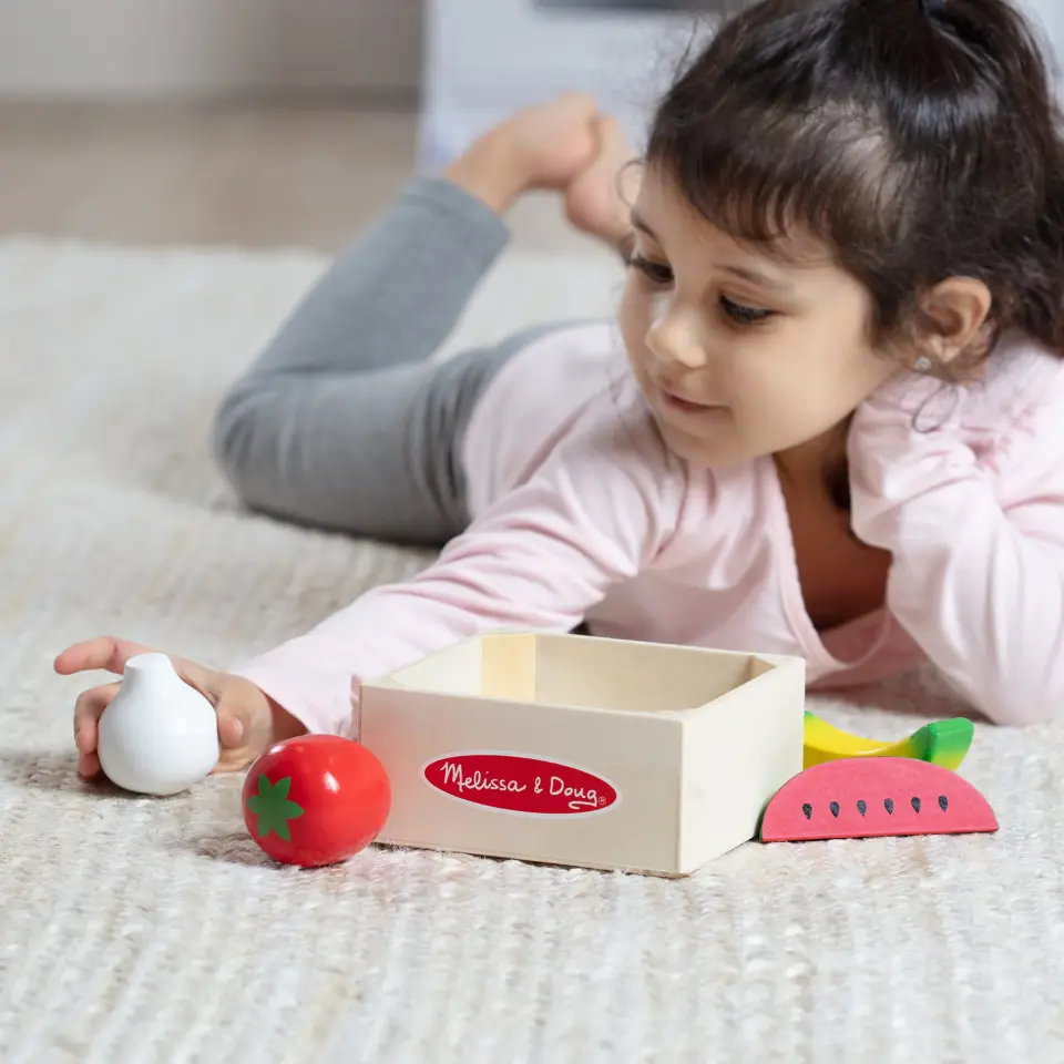 Melissa&Doug Ahşap Gıdalarımız - Meyve ve Sebzeler