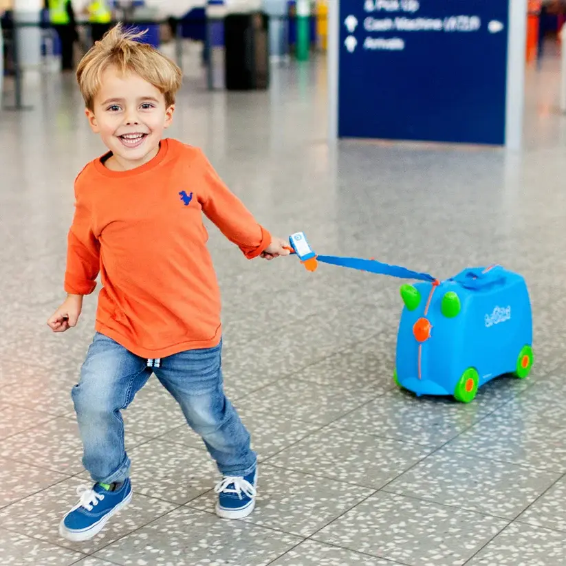 Trunki Çocuk Bavulu - Mavi Terrance