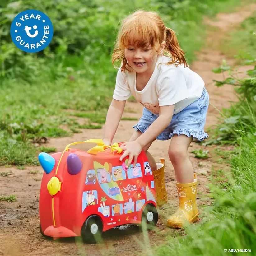 Trunki Çocuk Bavulu - Peppa Pig Party Bus