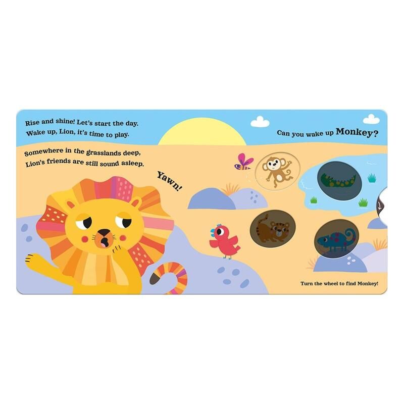 Good Morning Lion - Magic Wheel Book