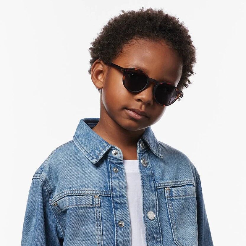 Izipizi Kids #d Tortoise 3-5 Yaş - Kahverengi Çocuk Güneş Gözlüğü